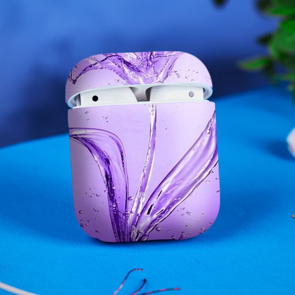 Miếng dán skin chống bẩn cho tai nghe AirPods in hình Họa tiết - HTx066 (bản không dây 1 và 2)