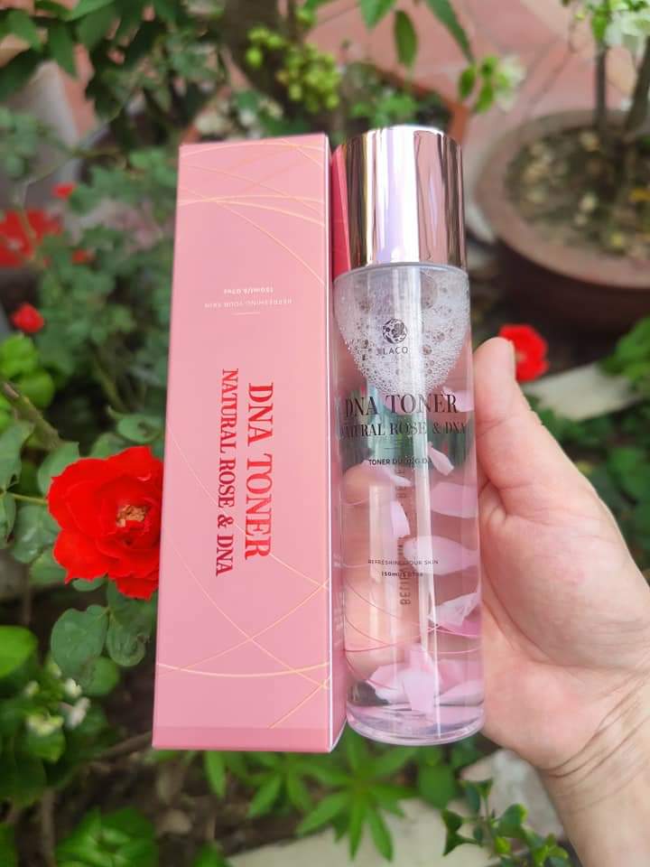 DNA Toner &amp; Nature Rose – Toner Dưỡng Da Laco