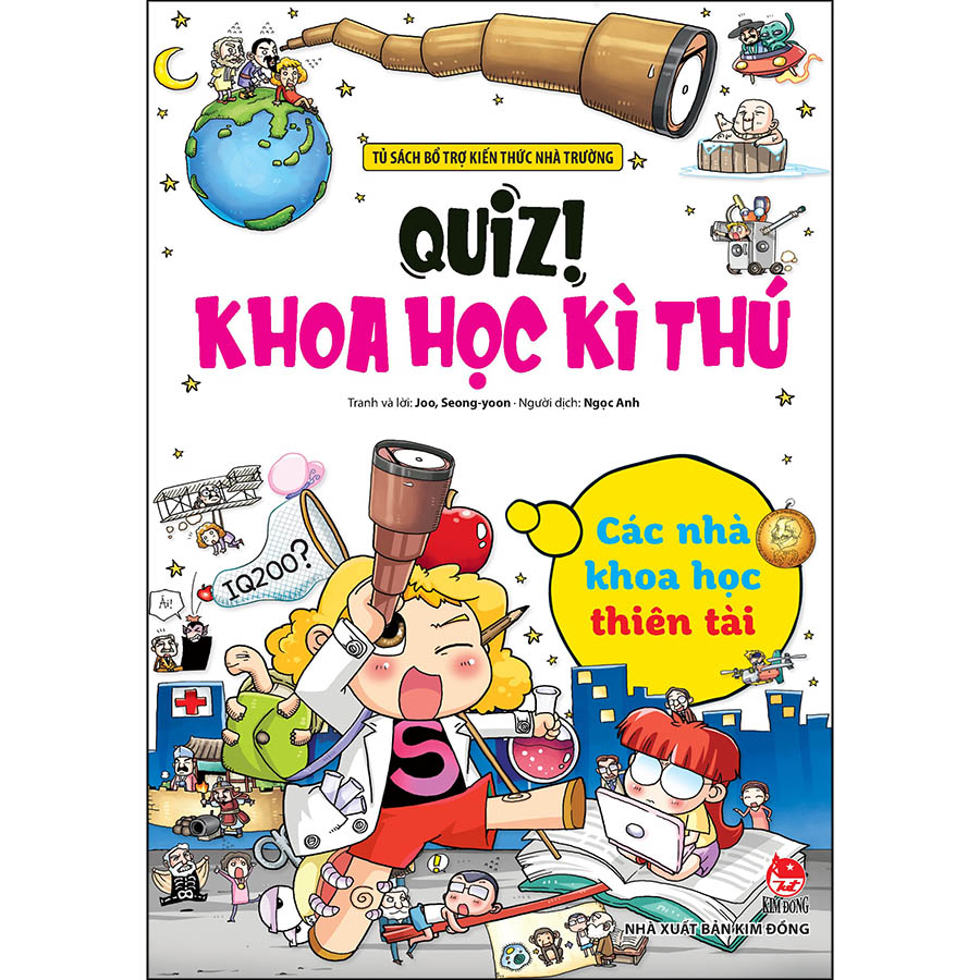 Hình ảnh Quiz! Khoa Học Kì Thú: Các Nhà Khoa Học Thiên Tài