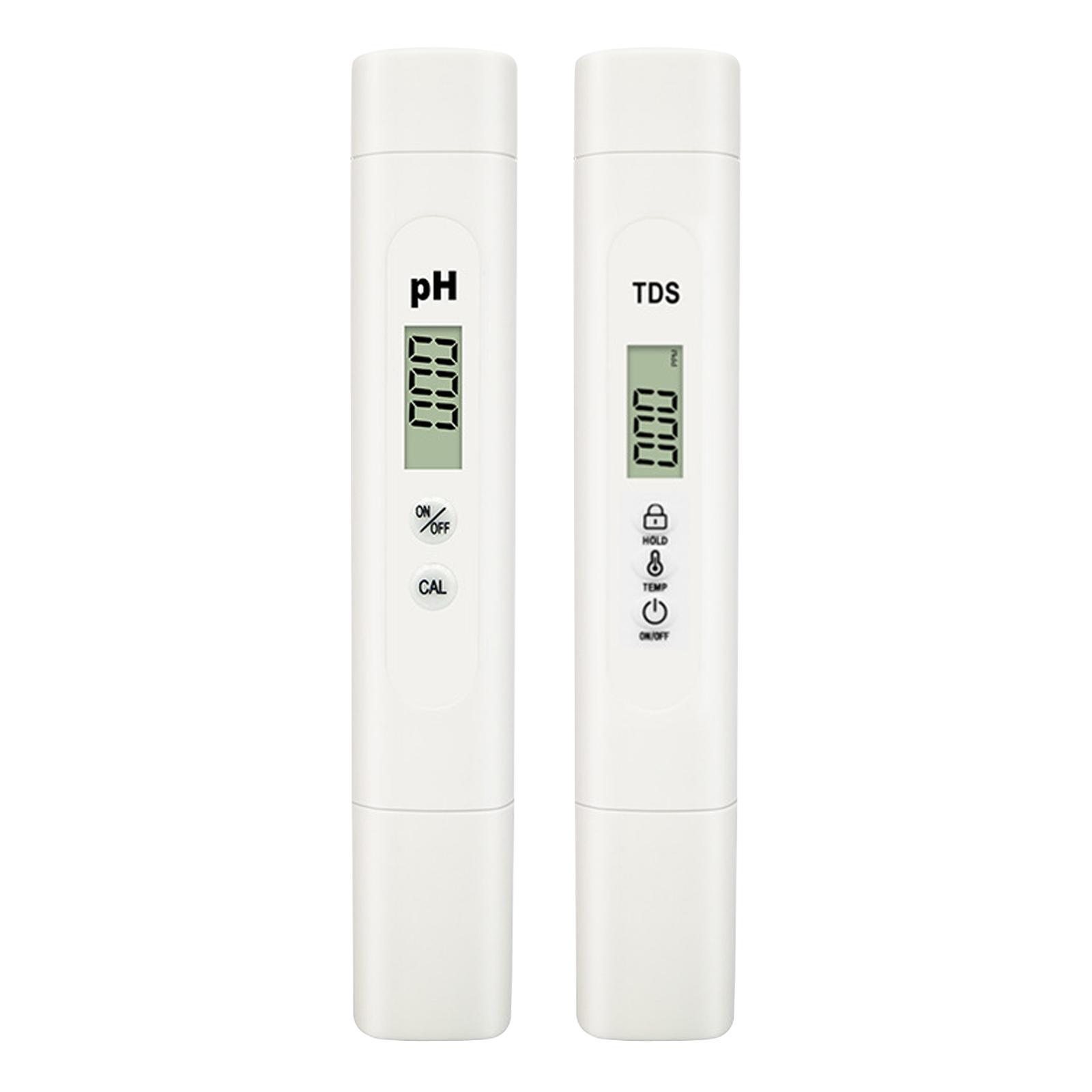 PH and TDS Meter High Accuracy 0~14 PH Measurement Range TDS Temp Tester for Kitchen Hydroponics