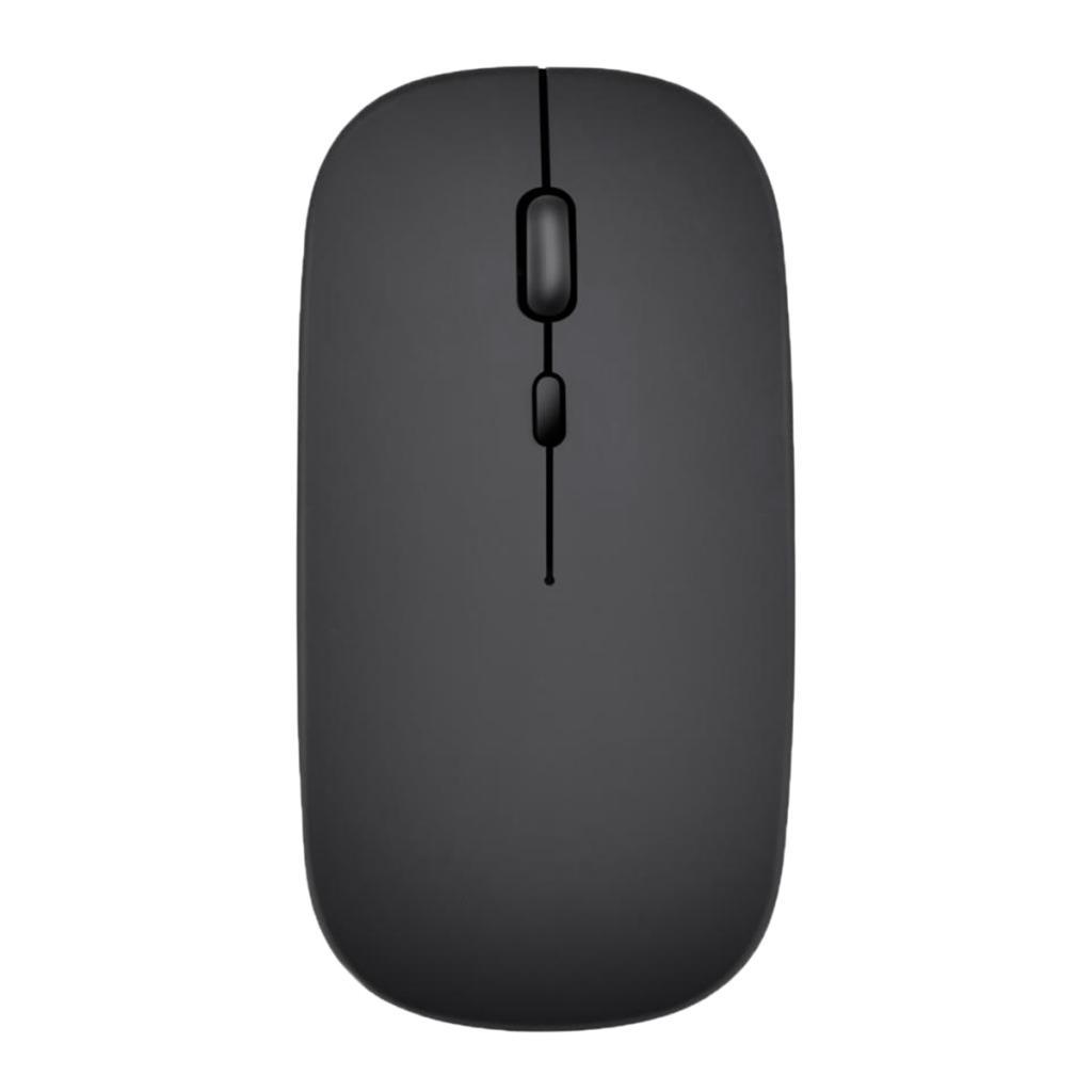 Mini Rechargeable Wireless Optical Gaming Mouse USB Receiver For PC Black