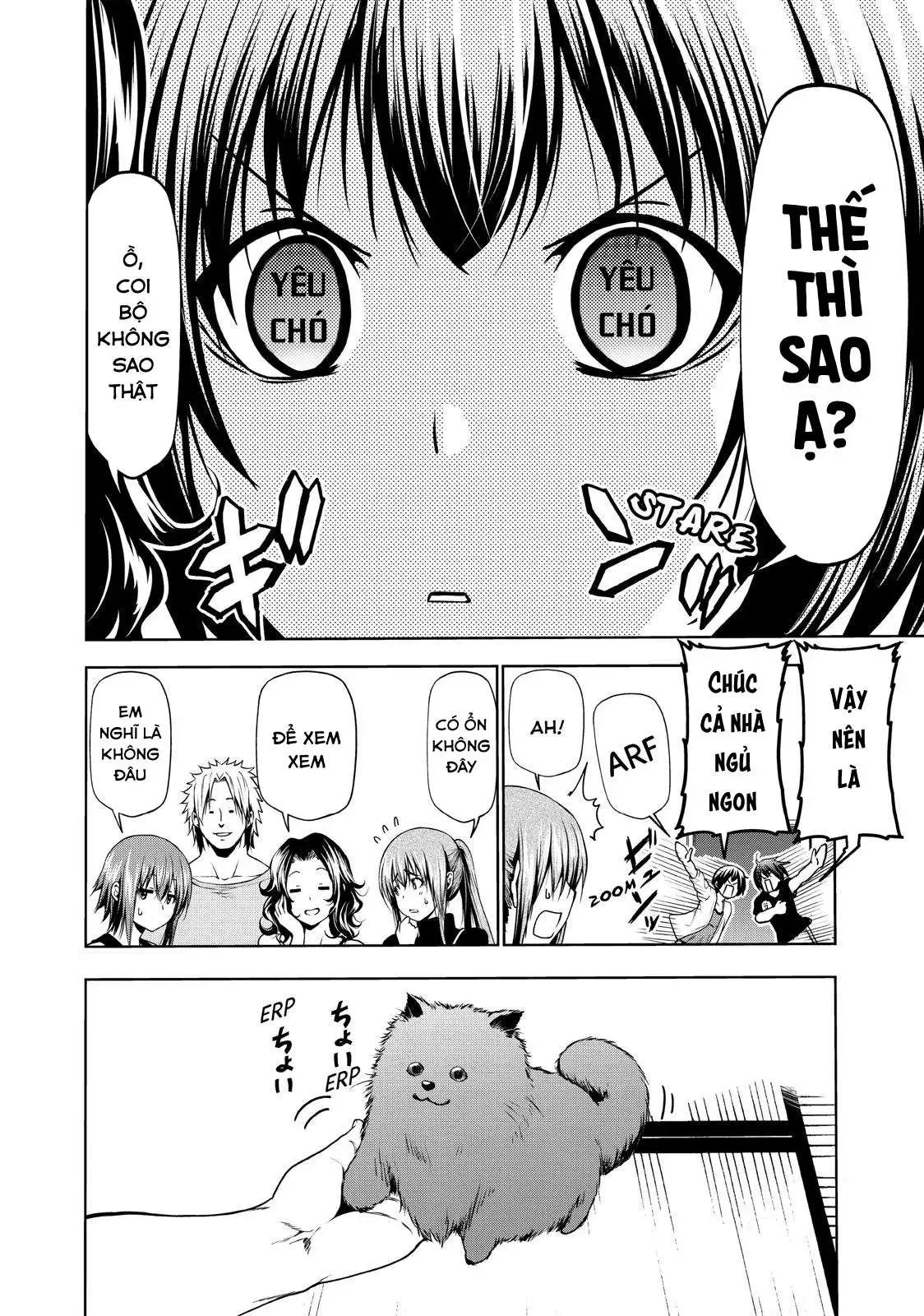 cô gái thích lặn - grand blue chapter 64.5 12