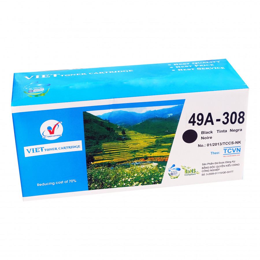 Hộp mực máy in mã 49A Viet Toner - Hàng chính hãng