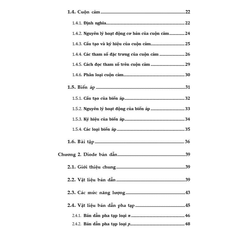 Giáo trình Cấu kiện Điện tử