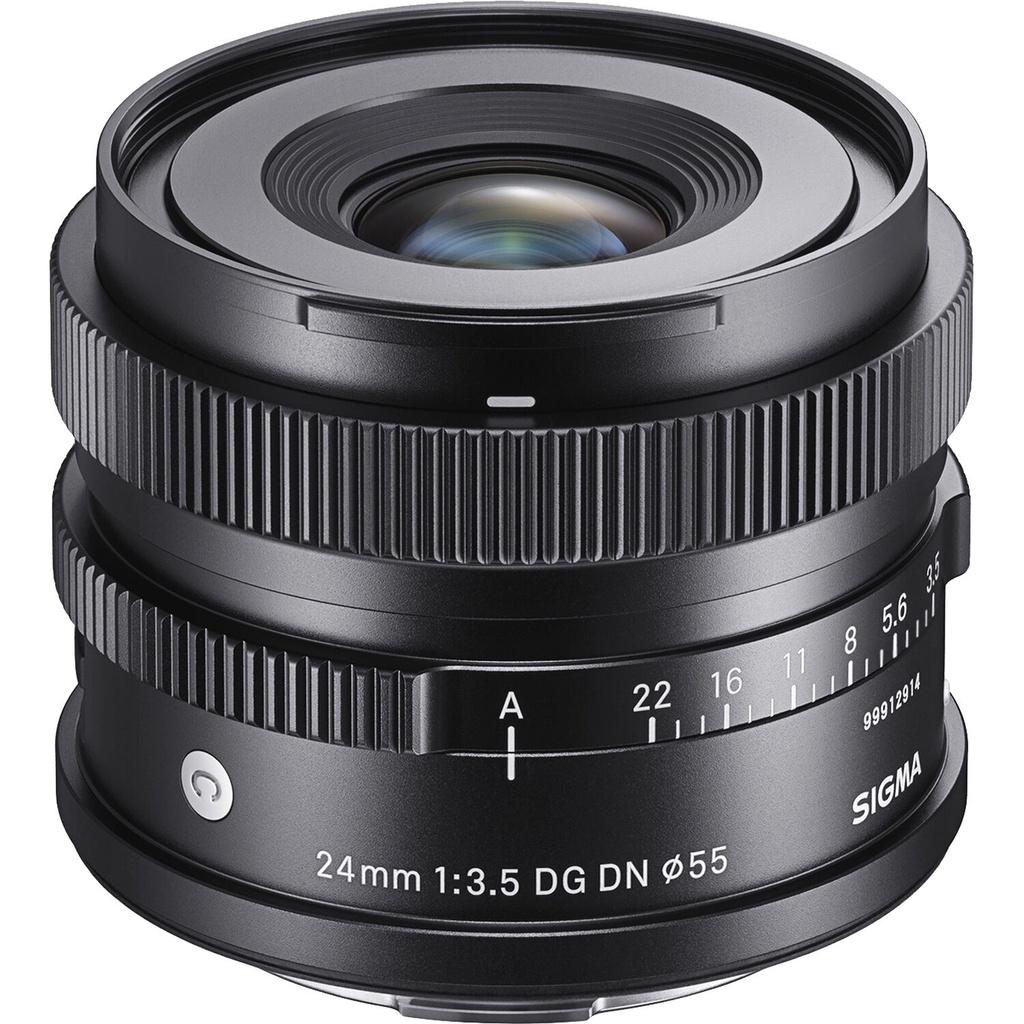 Ống kính Sigma 24mm f/3.5 DG DN (C) cho Sony E (Hàng chính hãng)