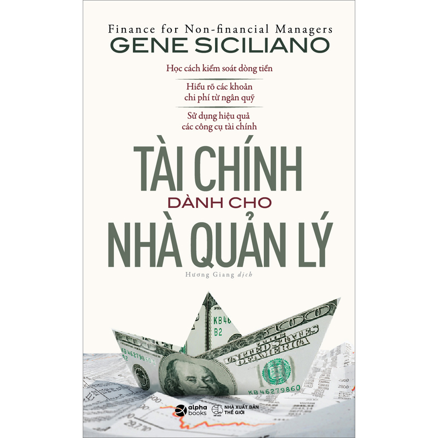Tài Chính Dành Cho Nhà Quản Lý Tái Bản 2022