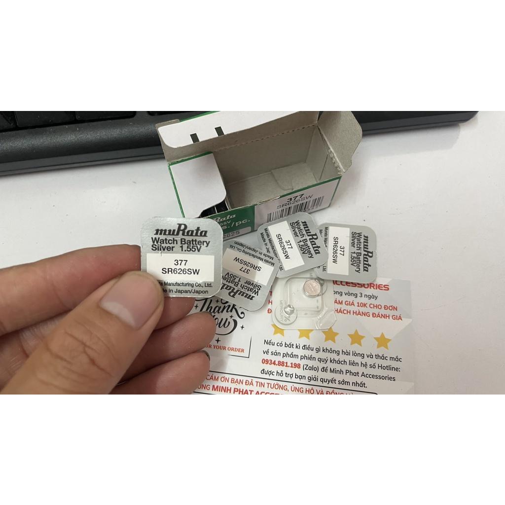 Pin Murata Nhật Bản 377 dành cho đồng hồ đeo tay 1.55V