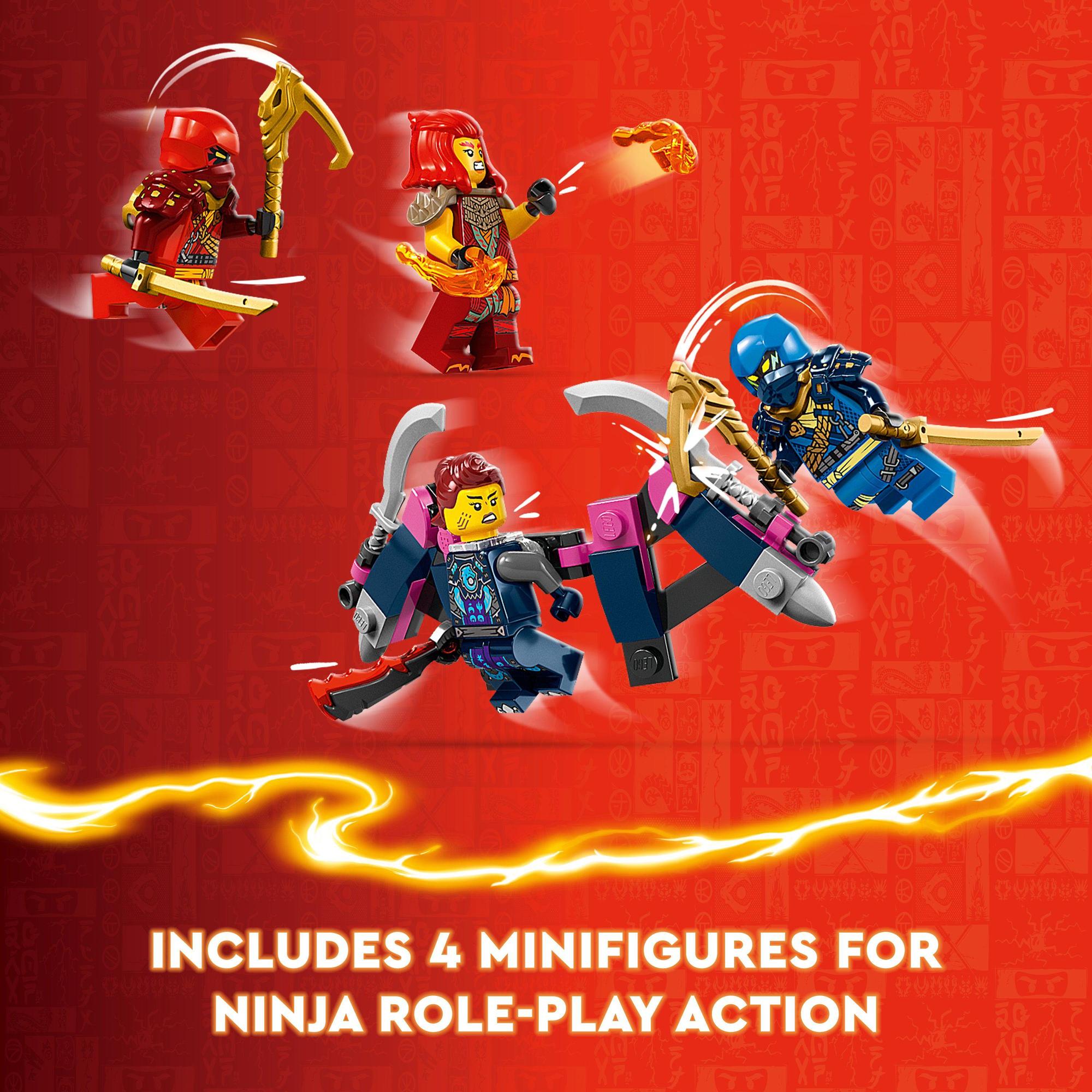 LEGO NINJAGO 71812 Đồ chơi lắp ráp Chiến giáp vượt địa hình dành cho Kai (623 Chi Tiết)