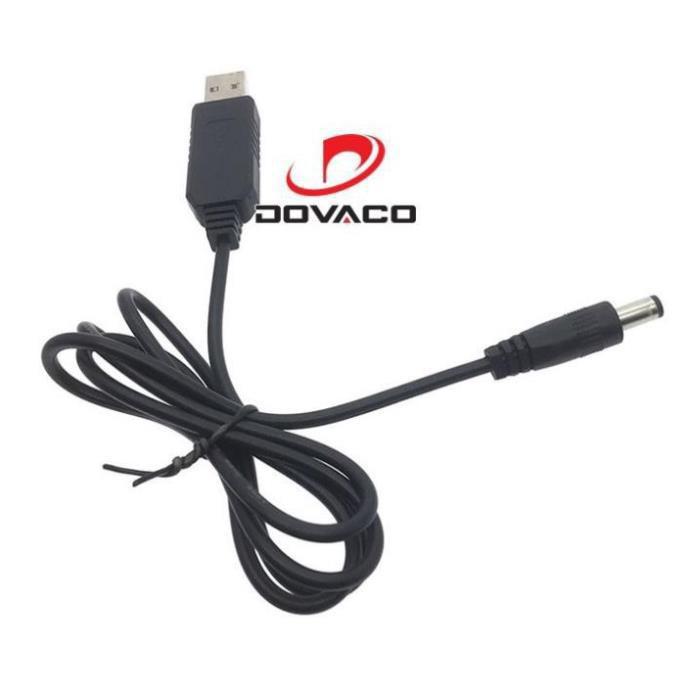 Cáp chuyển đổi điện áp từ cổng USB 5V sang 9V/12V