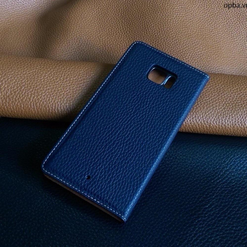 Bao Da IONE cho HTC U Ultra Da Bò Made In Việt Nam Xanh Hạt