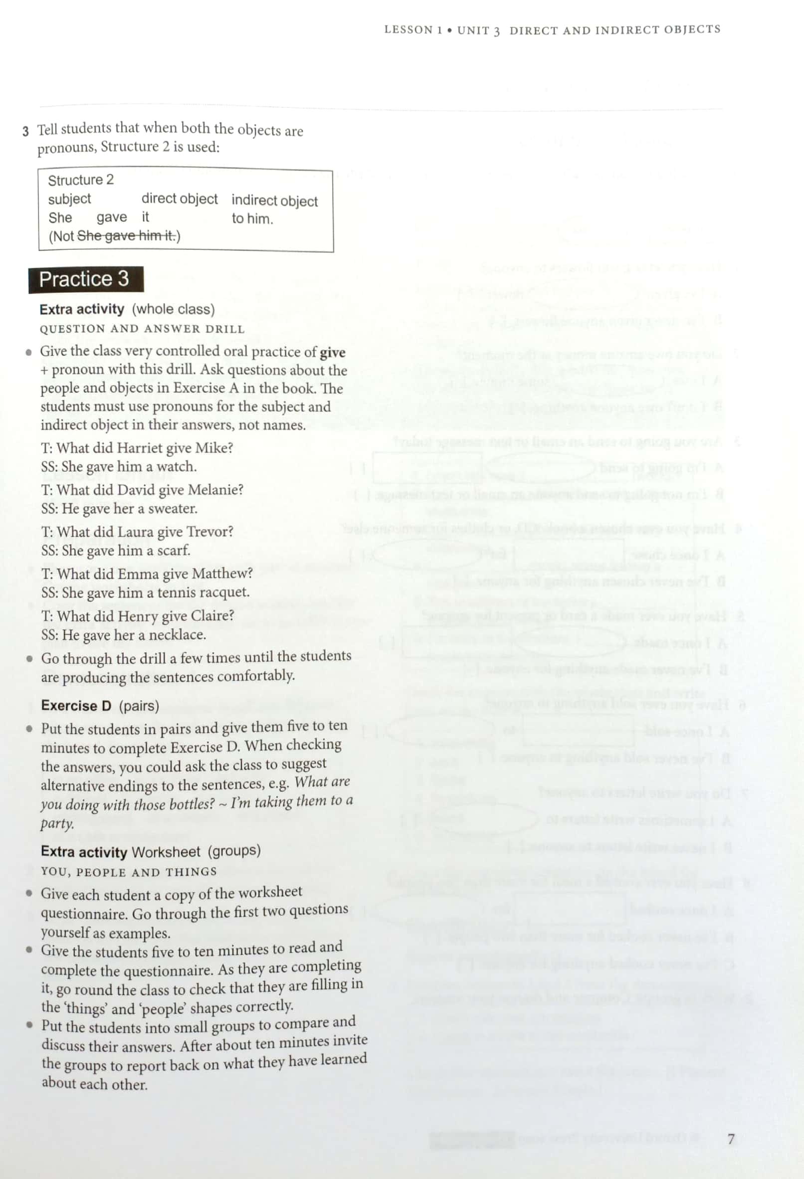 Oxford Practice Grammar Intermediate Lesson Plans and Worksheets