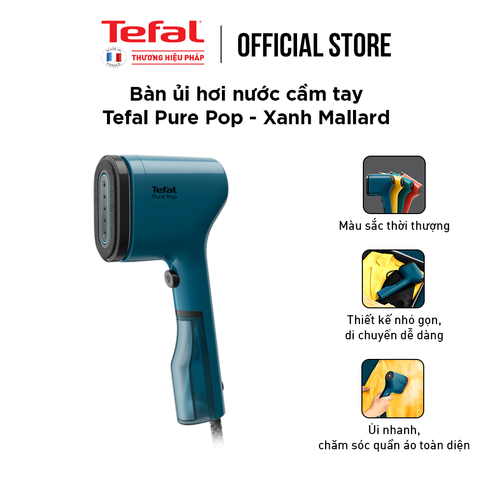 [SẢN PHẨM MỚI] Bàn ủi hơi nước cầm tay Tefal Pure Pop - [Hàng chính hãng]