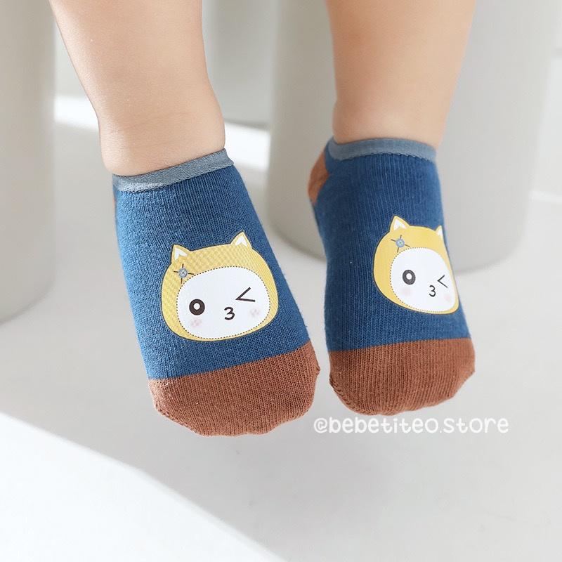 Tất Vớ Lười Hoạt Hình Cute Cho Trẻ Em, Bé Trai, Bé Gái, Sơ Sinh Bebé Tí Tẹo