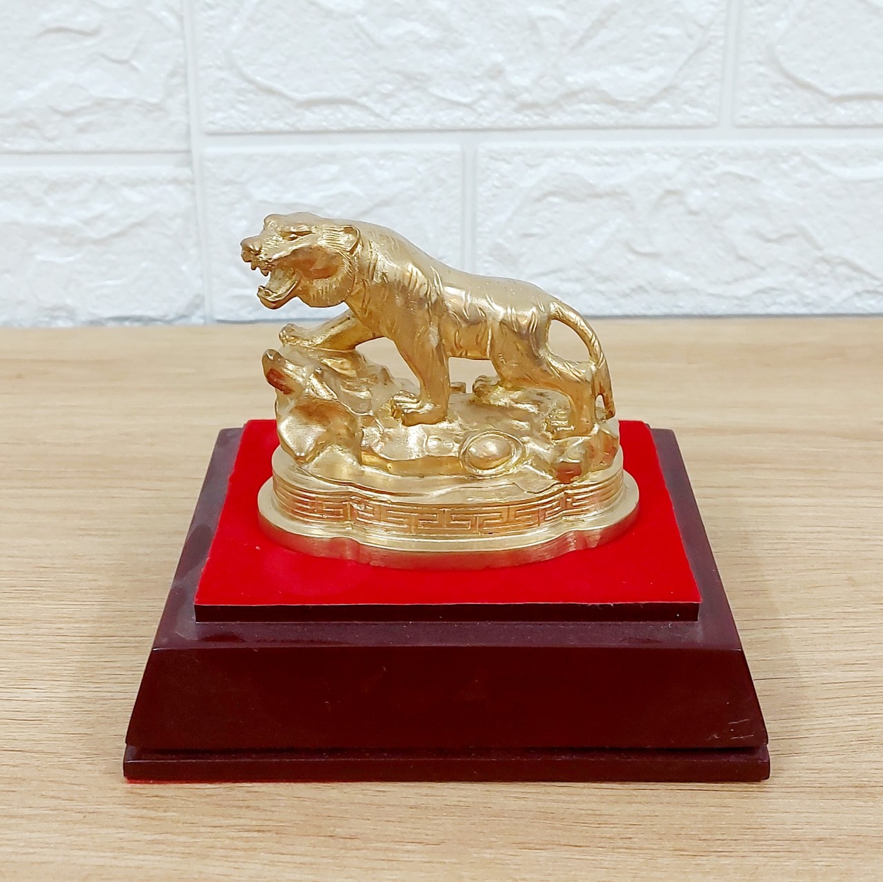 Tượng Hổ Phong Thủy Bằng Đồng