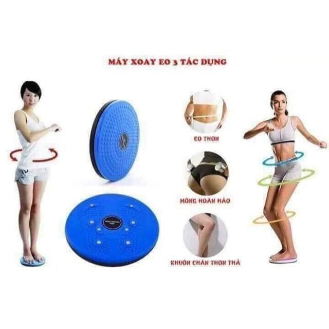 XOAY EO HÌNH BÀN CHÂN Waist Twisting Disc chắn chắn, chịu lực tốt