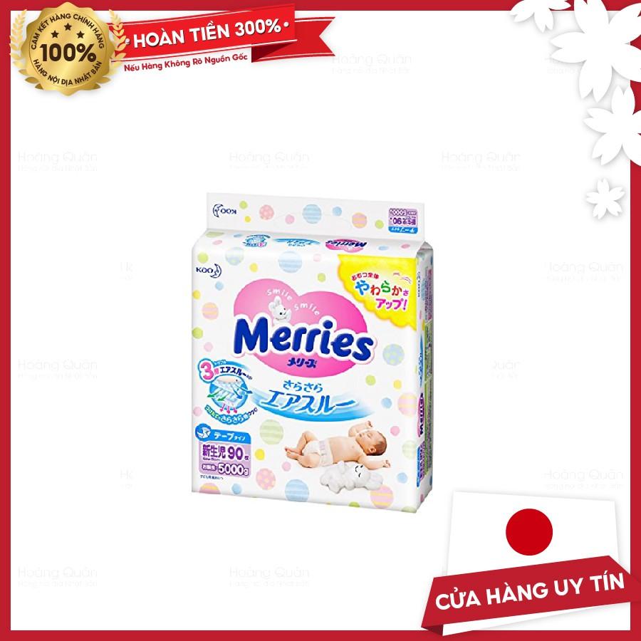 Tã Merries Newborn 90 miếng tã dán