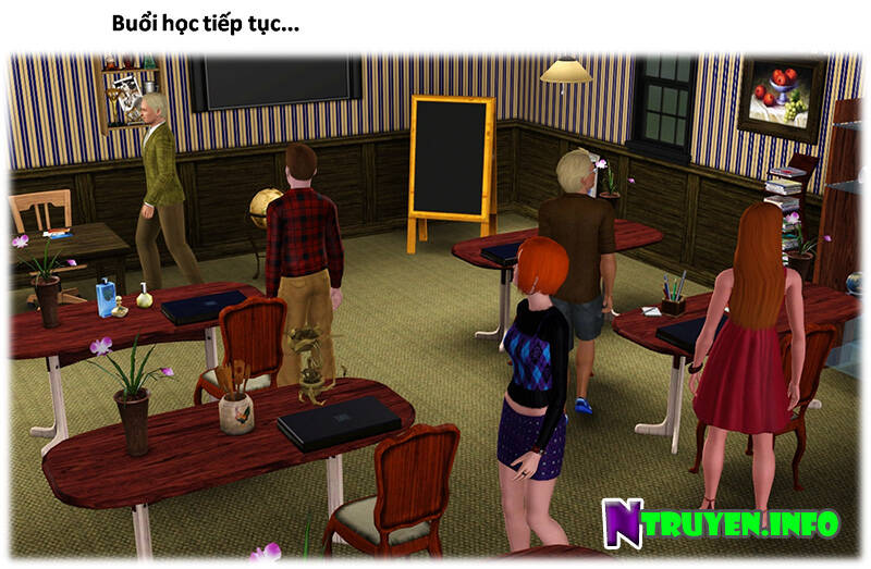 truyện sims - bí mật màu xanh chapter 2 32