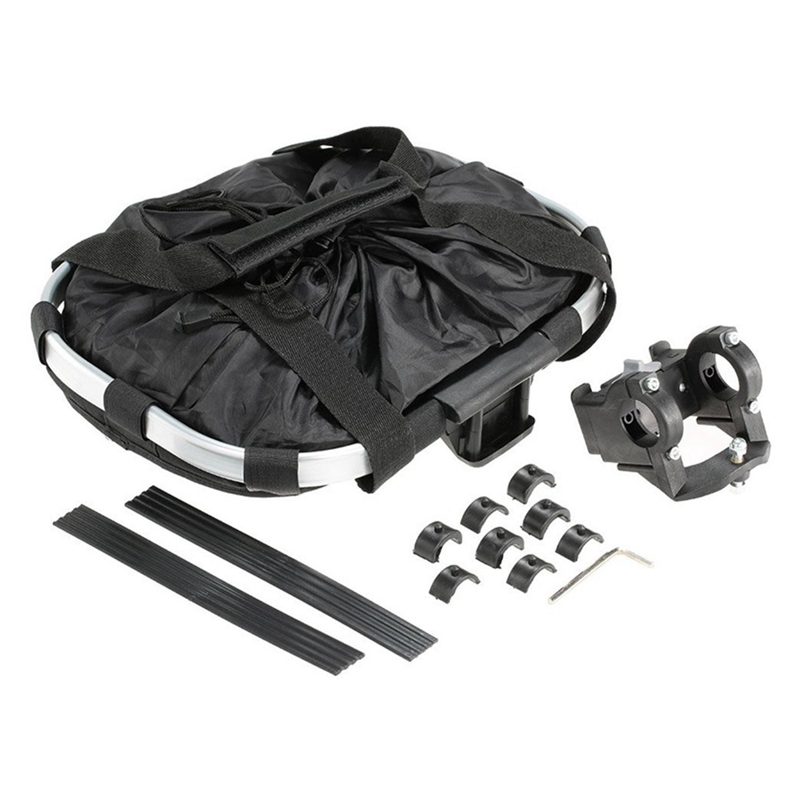 Bộ giỏ vải dành cho xe đạp có thể gấp gọn đi kèm với tay xách không thấm nước