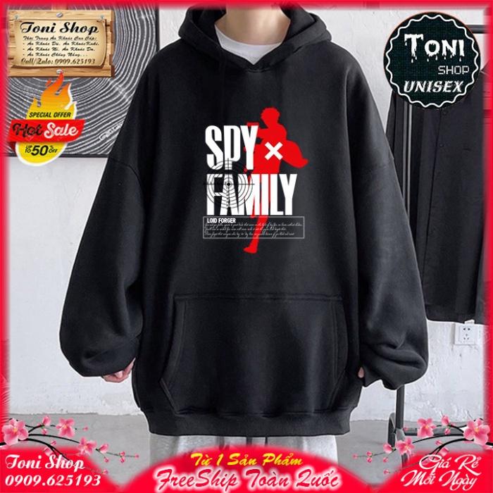 ÁO HOODIE SPYxFAMILY - In Pet Siêu Bền Siêu Đẹp - Full Size Full Màu (HD6800 - Kèm Ảnh Thật) (TONI SHOP)