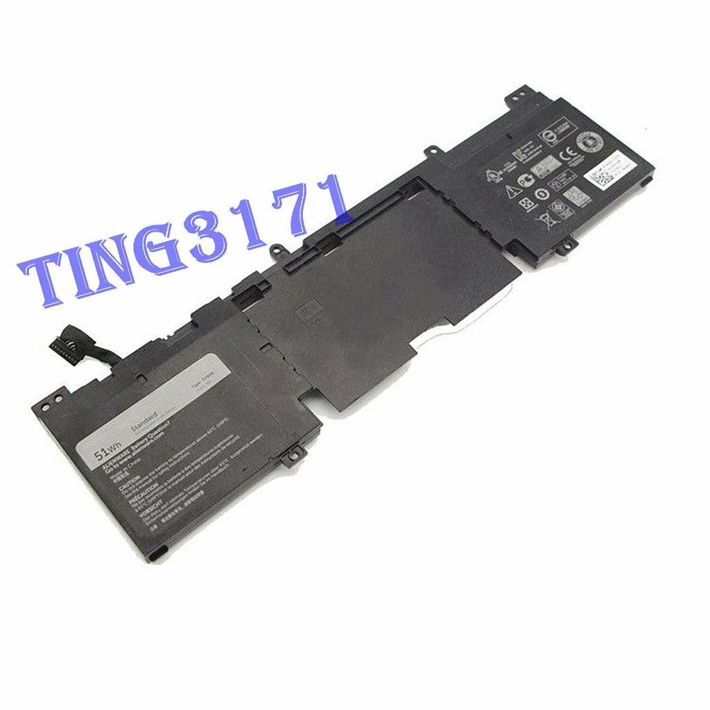 Pin Battery Dùng cho Laptop Dell Alienware 13 R1 R2 3V806 Original 51Wh