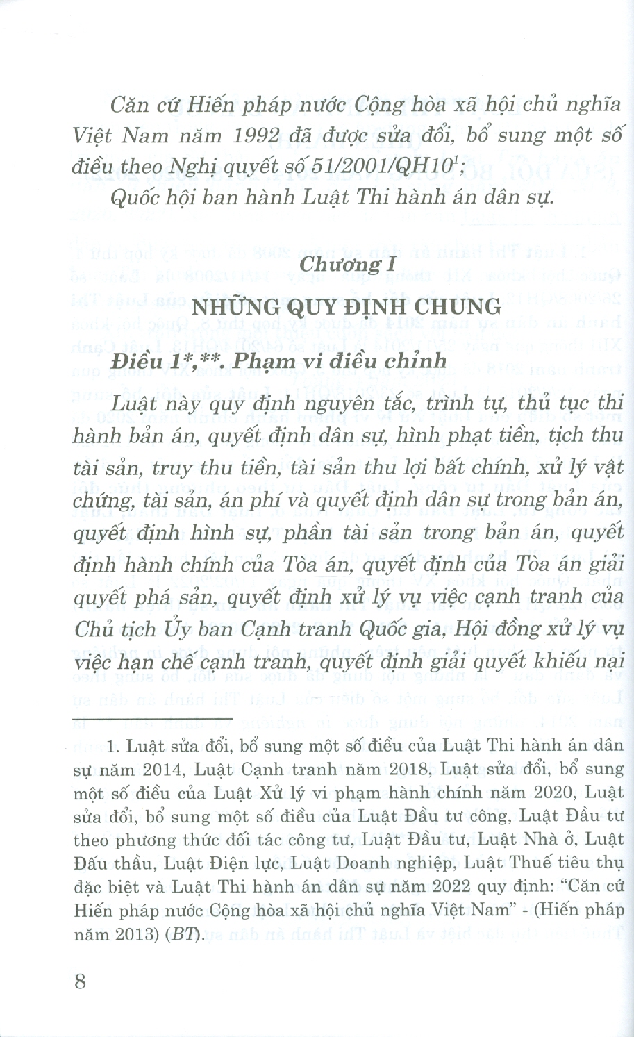 Luật Thi Hành Án Dân Sự (Hiện Hành) (Sửa Đổi, Bổ Sung Năm 2014, 2018, 2020, 2022)