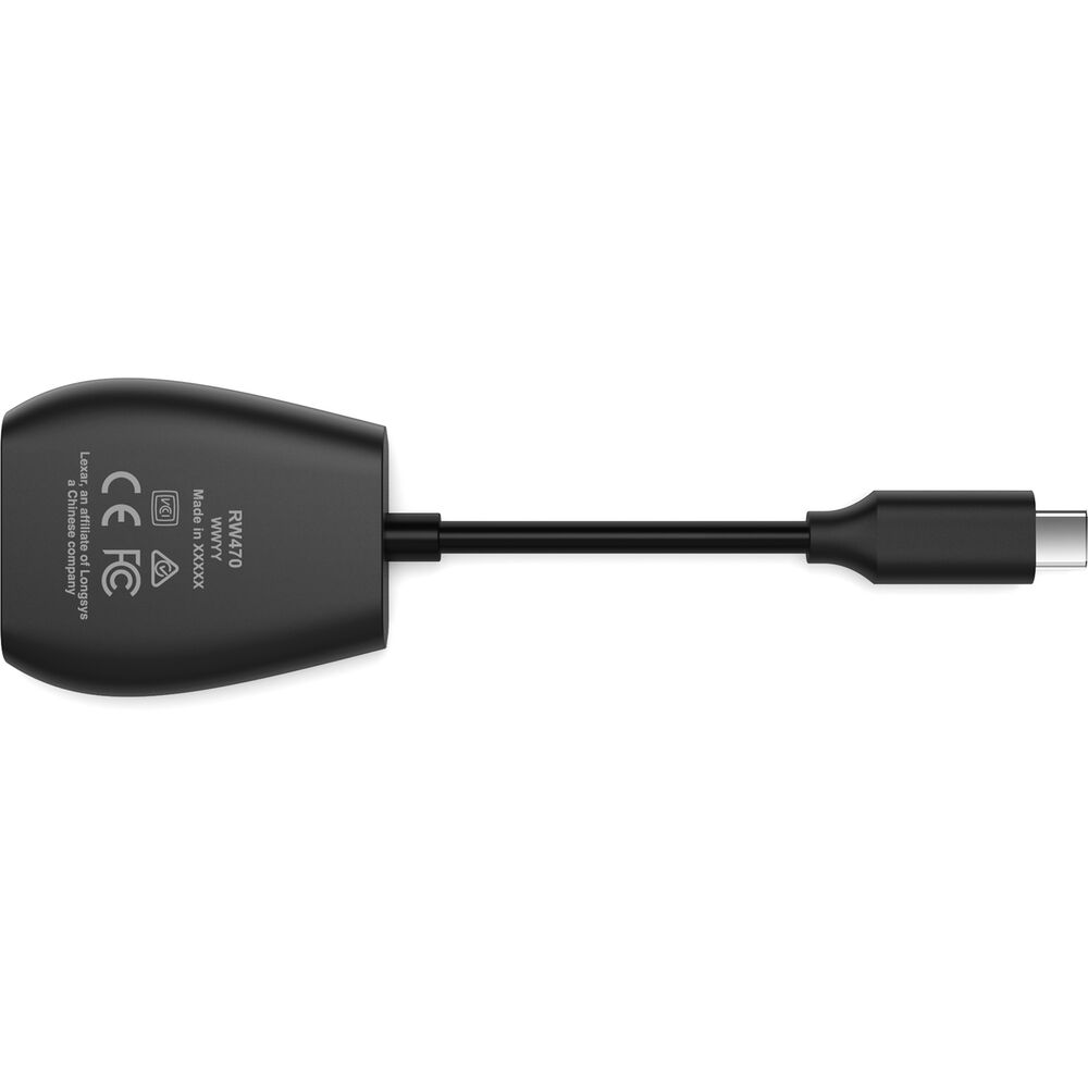Đầu đọc thẻ Lexar Professional khe cắm kép USB Type-C - Hàng chính hãng