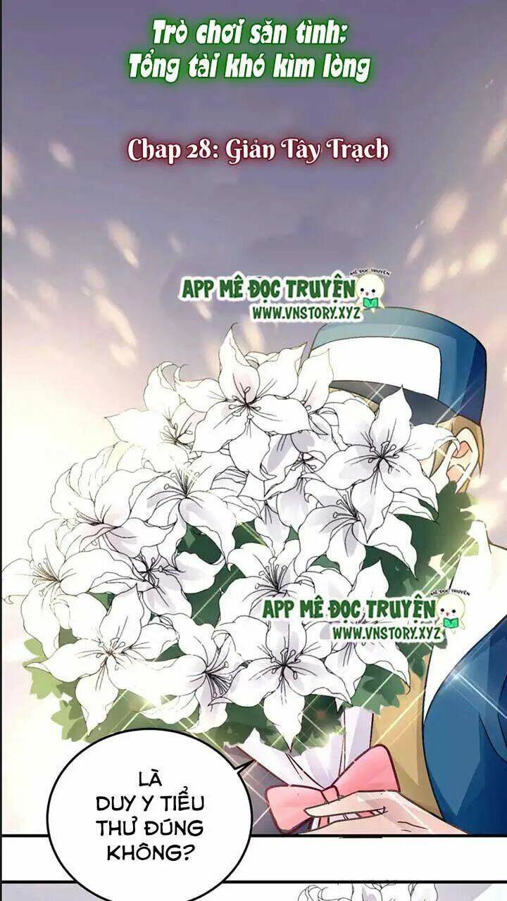 trò chơi săn tình - tổng tài khó kìm lòng chapter 28 1