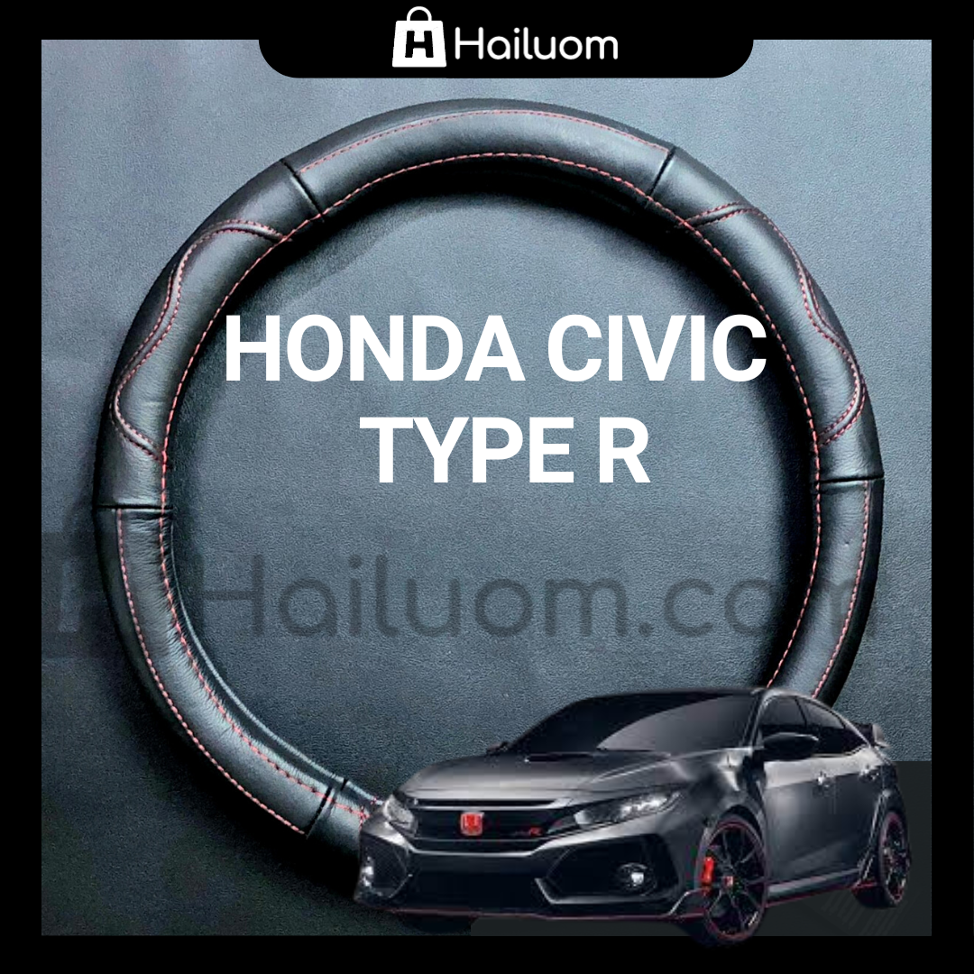 Bọc Vô Lăng HONDA CIVIC TYPE R Cao Cấp | Bọc Volang Công Thái Học