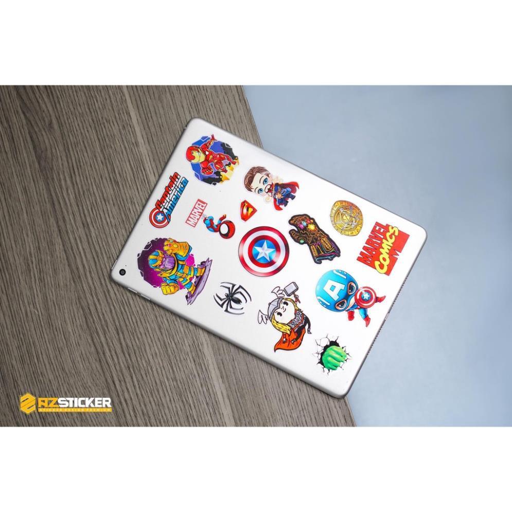 Sticker  Marvel Chipi | Dán Nón Bảo Hiêm, Điện Thoại, Laptop, Bình Nước...Chống Nước, Chống Bay Màu