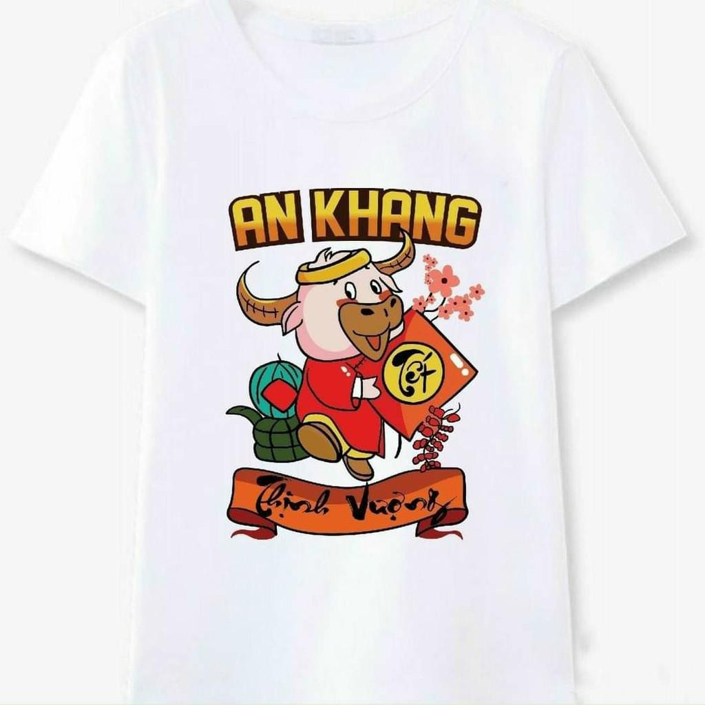 ÁO THUN TẾT TRÂU VÀNG