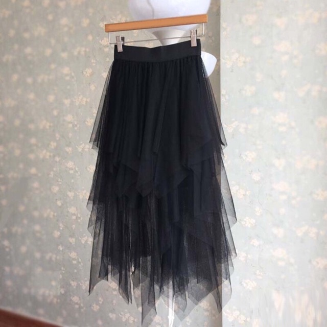 Chân váy tutu đuôi cá tua nhọn chất đẹp nhiều lớp