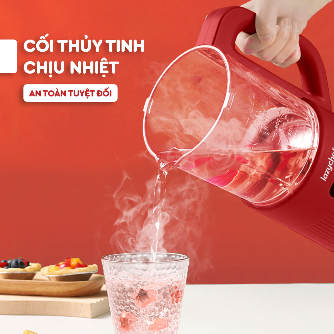 [COMBO TIẾT KIỆM] Máy xay nấu đa năng 9in1 Lazychef + Máy xay bỏ túi 3in1 Lazychef - Hàng chính hãng, Bảo hành 12 tháng