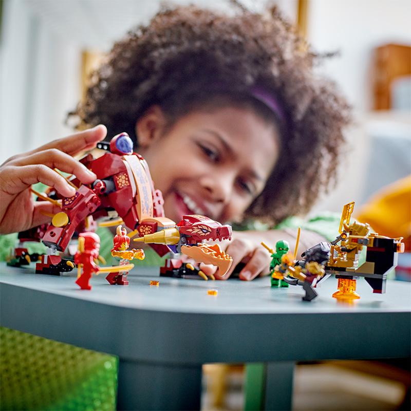 Đồ Chơi Lắp Ráp Rồng Thần Dung Nham Heatwave Lego Ninjago 71793
