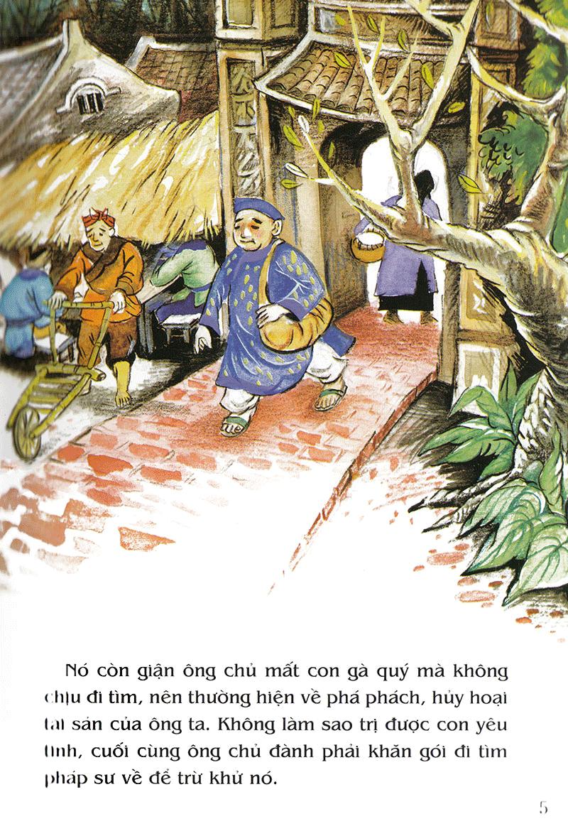 Tranh Truyện Dân Gian Việt Nam: Chàng Học Trò Và Con Yêu Tinh