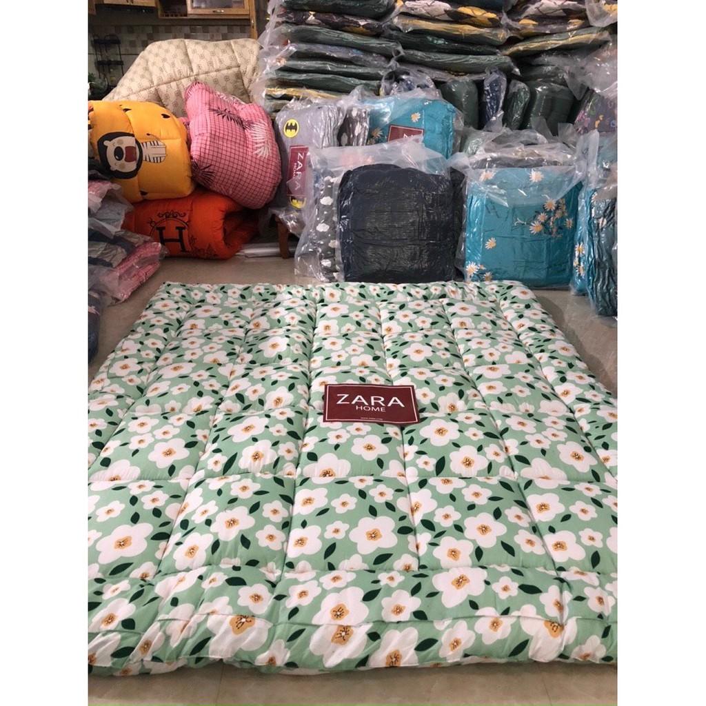 Tặng 1 khăn lau đa năng) Nệm Topper Tấm làm mềm đệm cotton Hàn quốc mới nhất 2020