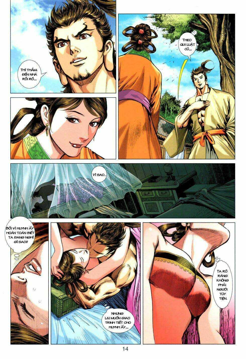 thiên tử truyền kỳ 7 - tam quốc kiêu hoàng chapter 1 13