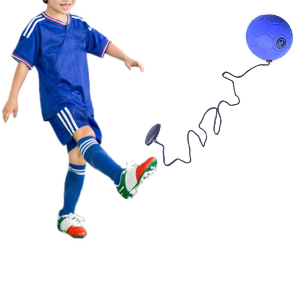 Youth Soccer Football Kick Throw Trainer with Adjustable Control Cord | Skill Training for Soccer Practice