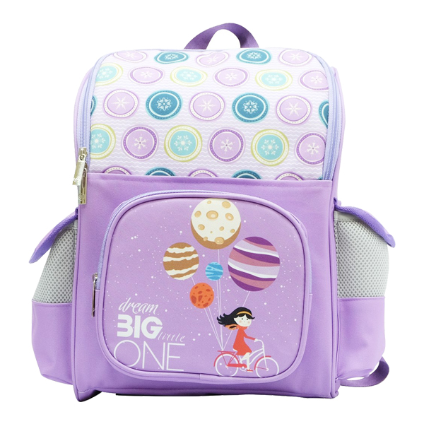 Balo Học Sinh Chống Gù B.BAG Dream Big Little One B-12-056 - Tím (33 x 25 x 13 cm)