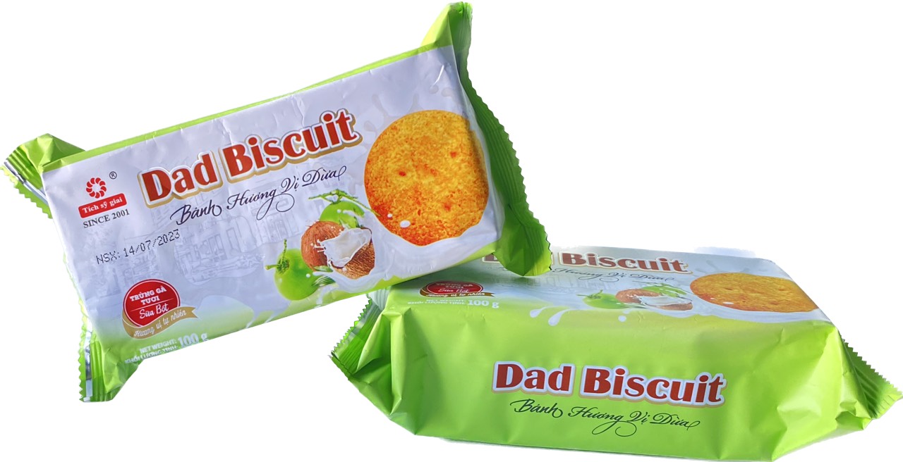 BÁNH DAD VỊ SỮA DỪA TÍCH SỸ GIAI 100G