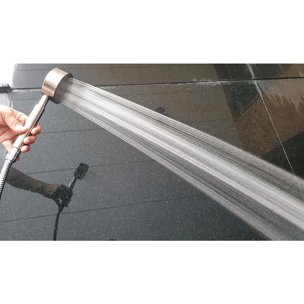 Bộ tay dây sen siêu tăng áp INOX SUS 304 Eurolife EL-119SH