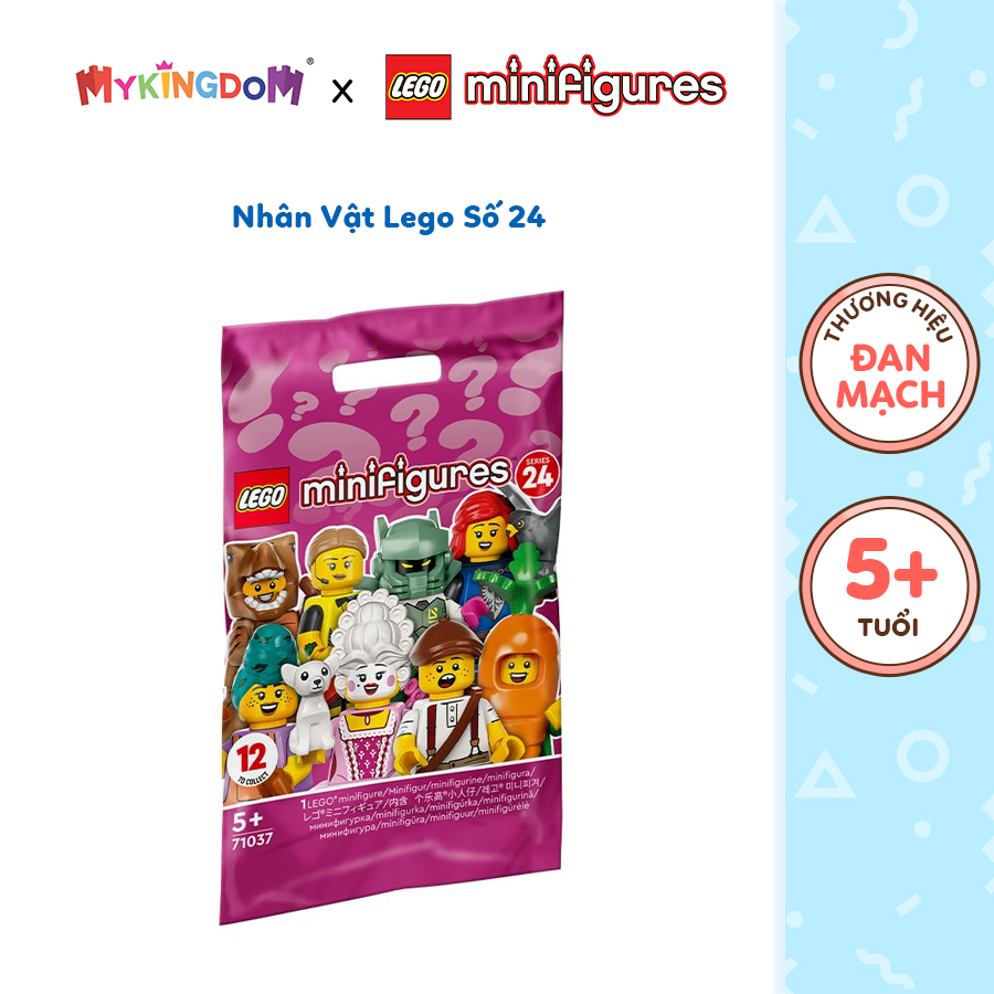 Đồ Chơi Lắp Ráp LEGO Nhân Vật Lego Sô 24 71037 (8 chi tiết) - Giao hàng ngẫu nhiên