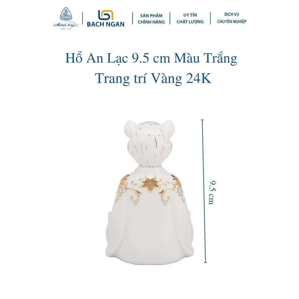 Tượng Hổ An Lạc 9.5 cm Nhiều Màu Trang trí Vàng 24K Hàng đẹp, cao cấp, dùng trang trí nhà cửa, nội thất, tặng quà tết