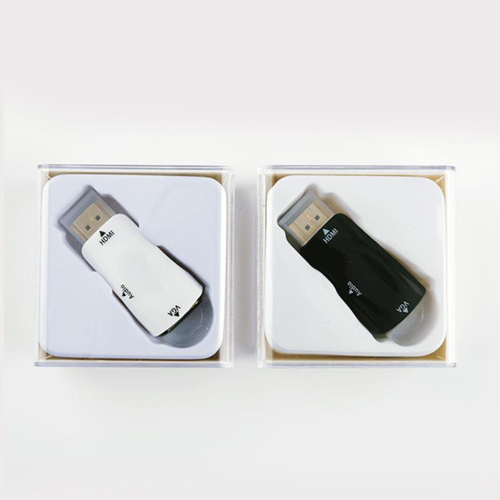 HDMI to VGA Adapter, HDMI to VGA Converter  Compatible with Computer,Desktop,Laptop,PC,Monitor,Projector,HDTV, Chromebook,Raspberry