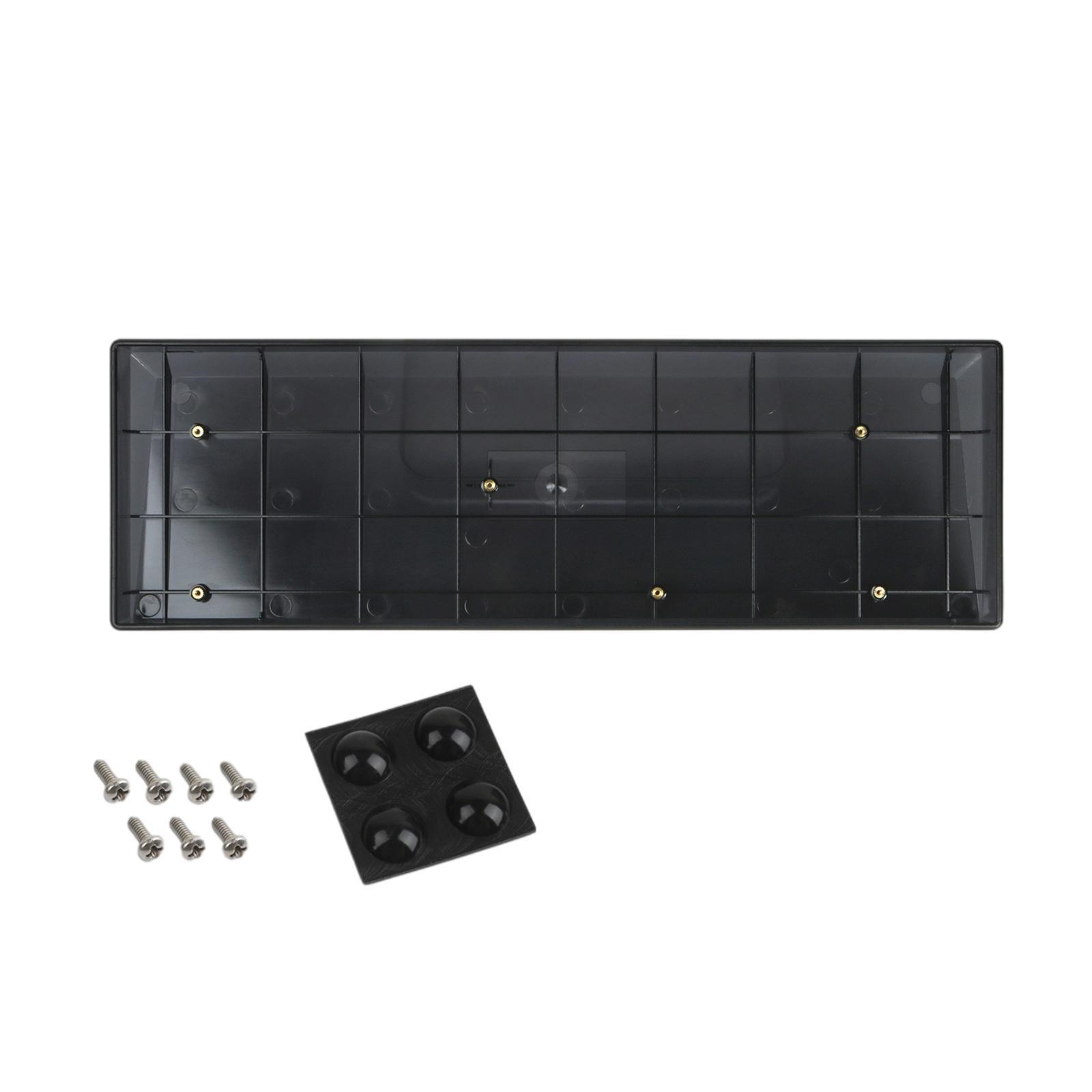 Mechanical Keyboard Case  Shell for 65% DIY XD68 GK68 Black