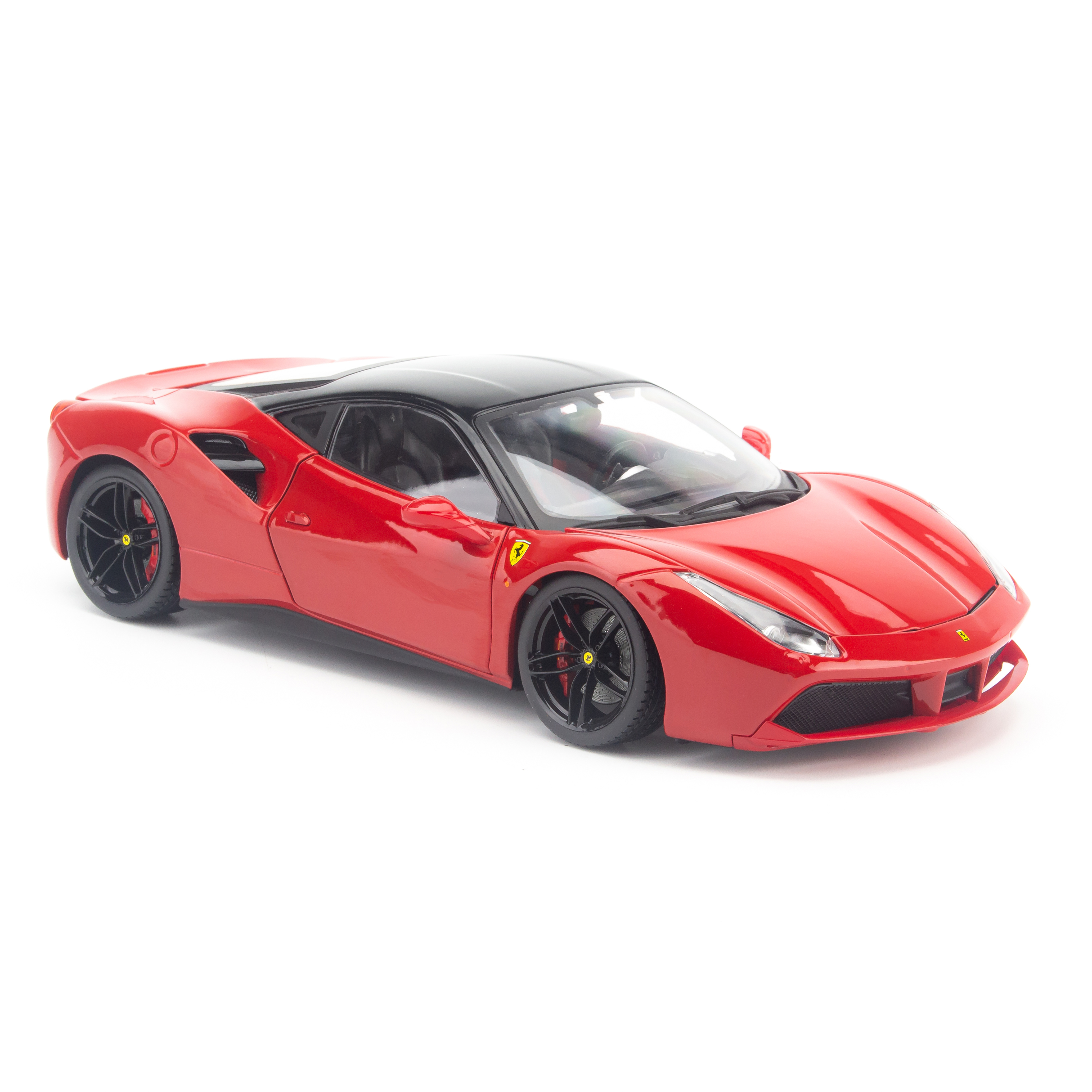 Mô Hình Xe Ferarri 488 GTB Red 1:18 Bburago Signature - MH18-16905