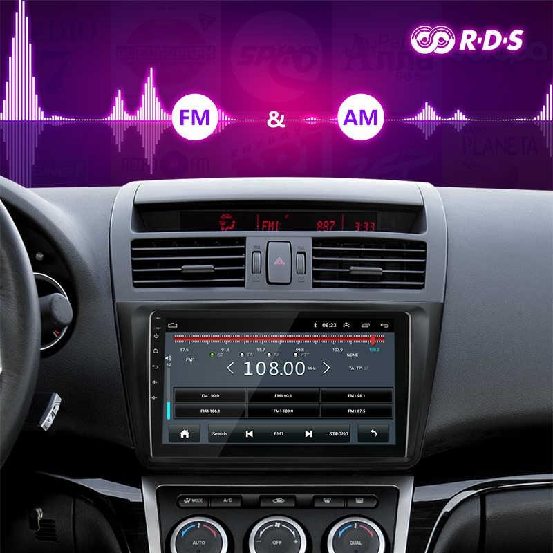 Màn Hình 9 inch Cho Xe MAZDA6 - Màn Hình DVD Android Tặng Kèm Mặt Dưỡng Giắc Zin Cho Mazda
