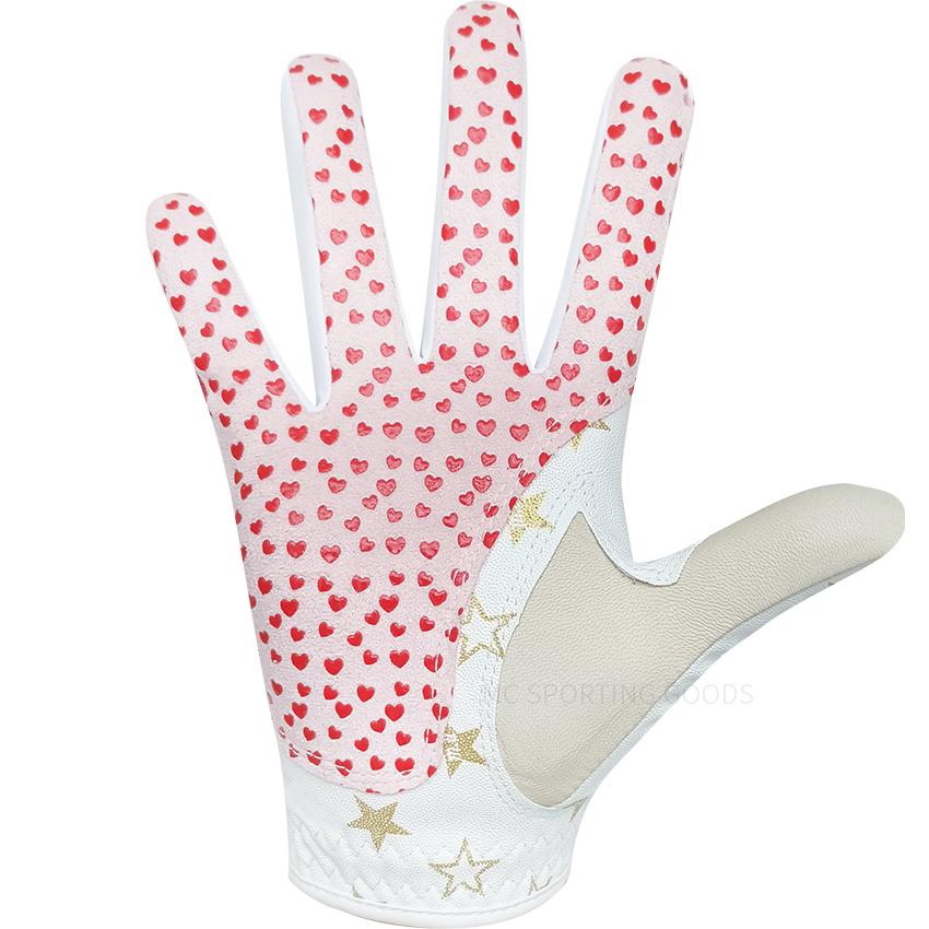 Găng tay golf trẻ em Color: 1 pair red Size: L