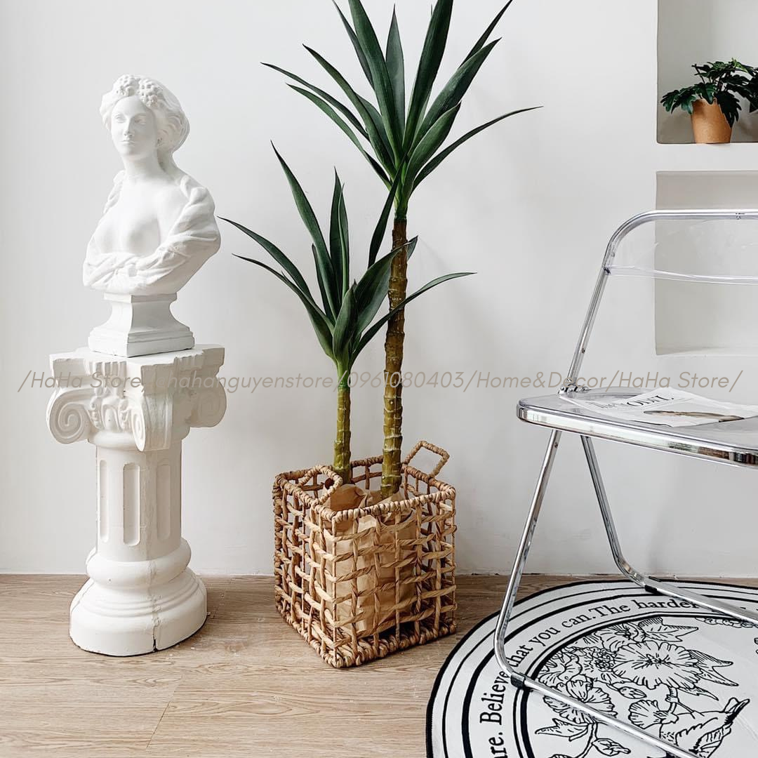 Giỏ Lục Bình Vuông DECOR Cây Cảnh - Giỏ đựng đồ đa năng GLB02