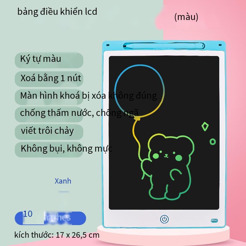 Đảm bảo chất lượng Bảng vẽ dành cho trẻ em Bảng viết tay LCD Bảng bảo vệ mắt Màn hình màu Bảng vẽ vẽ tay Đồ chơi điện tử gia dụng Bảng đen nhỏ có thể lau được