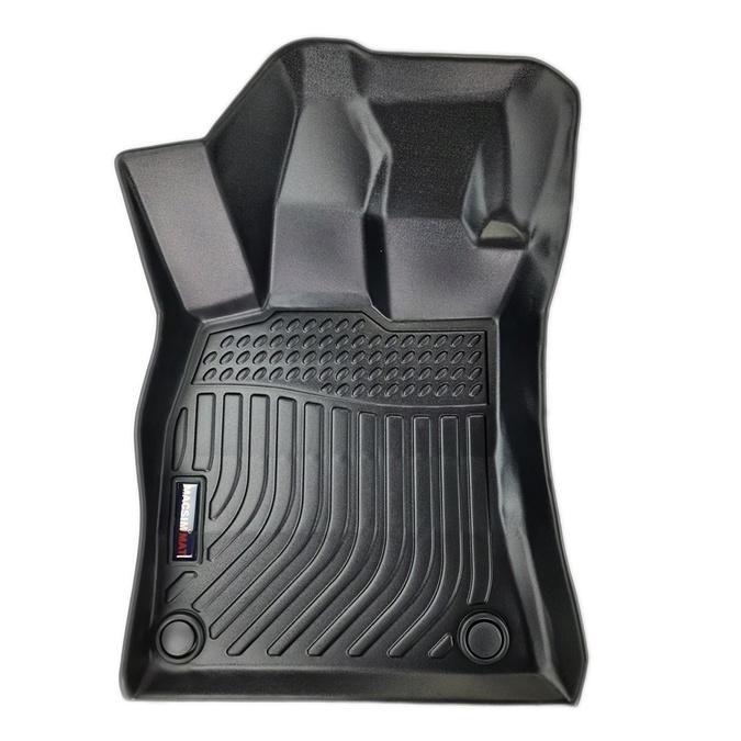 Thảm lót sàn xe ô tô Audi A5 2017 - 2020 Nhãn hiệu Macsim chất liệu nhựa TPV cao cấp màu đen